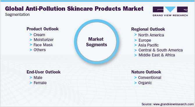 Anti-Pollution Skincare Products Market Segmentation 抗污染护肤品市场细分