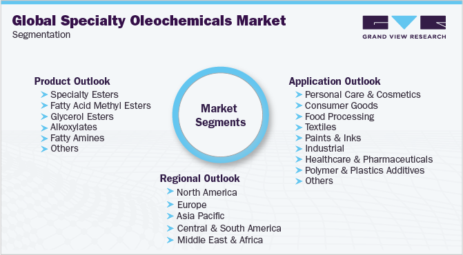 Global Specialty Oleochemicals Market Segmentation 全球特种油脂化学品市场细分
