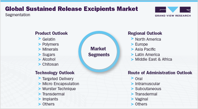 Global Sustained Release Excipients Market Segmentation 全球缓释辅料市场细分